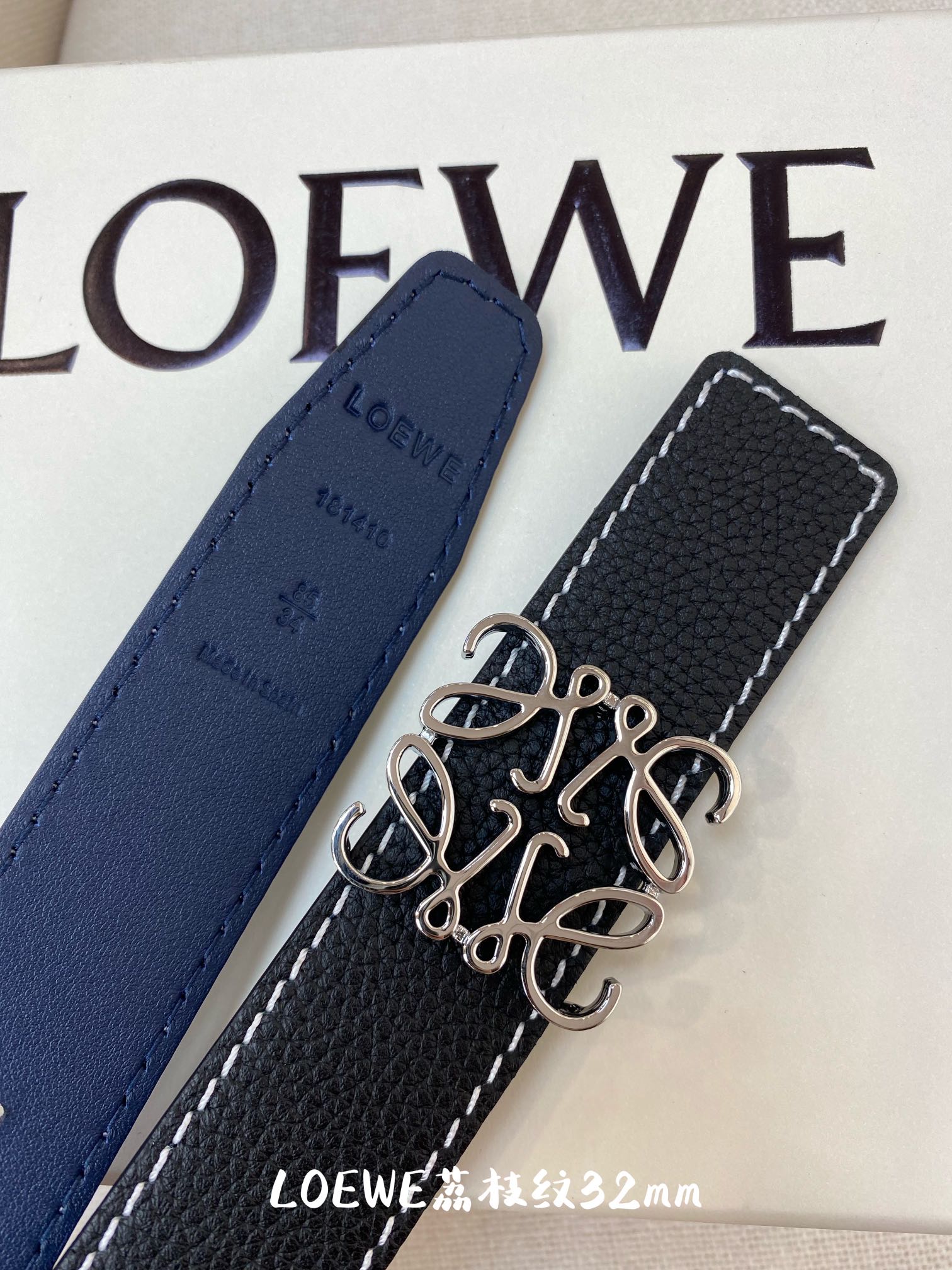 Loewe Double-Sided Calf Leather Belt 3.2cm view