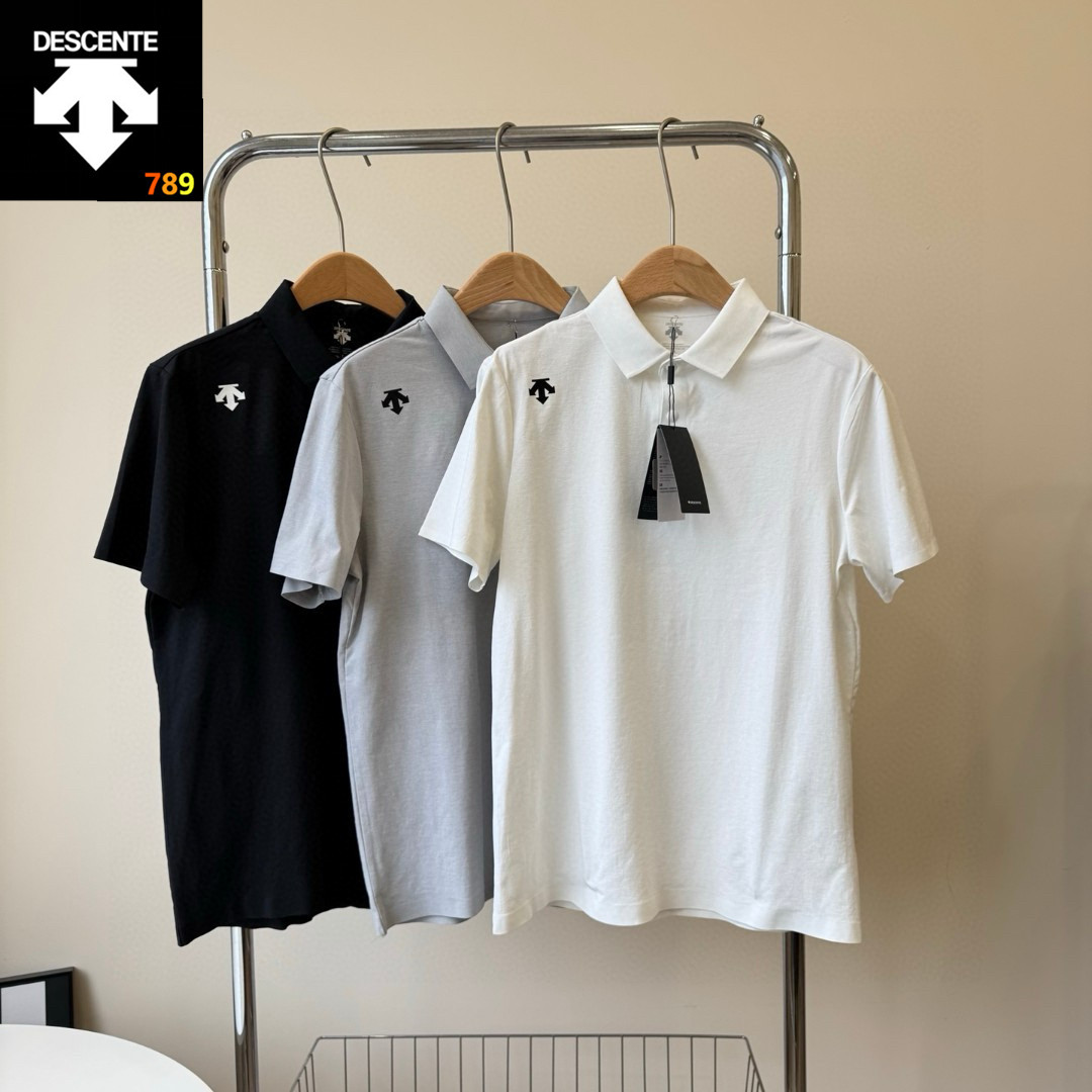 Descente Heat-Press Rapid-Dry Polo Shirt view 1
