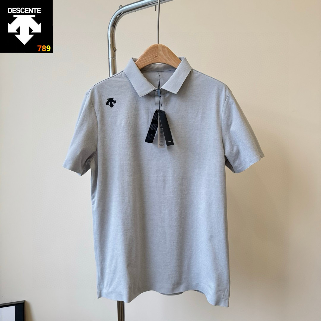 Descente Heat-Press Rapid-Dry Polo Shirt view 3