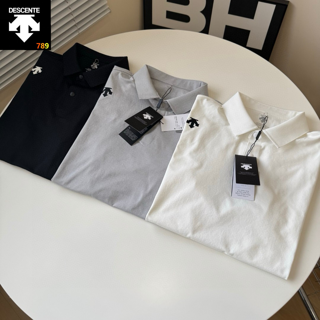 Descente Heat-Press Rapid-Dry Polo Shirt view 5
