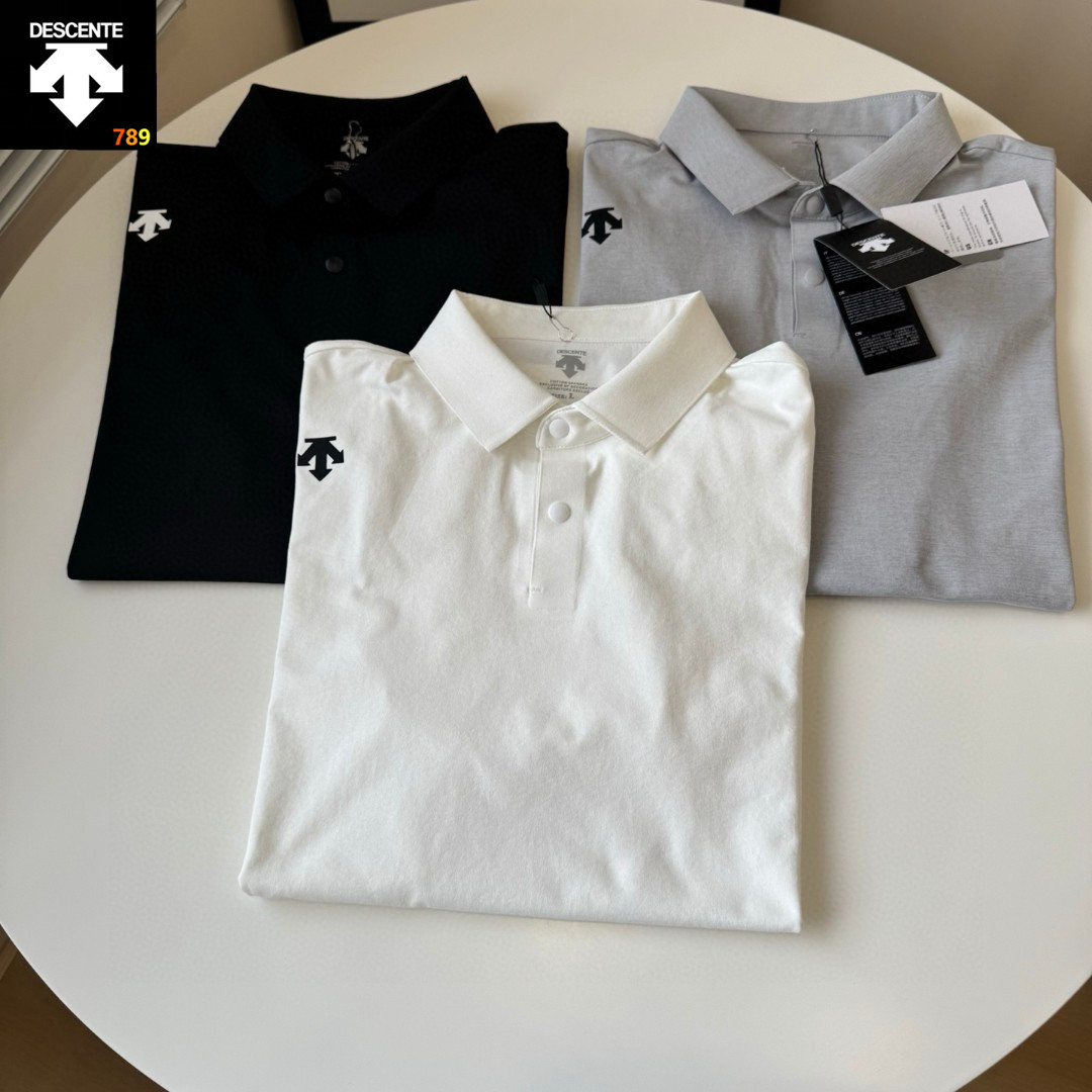 Descente Heat-Press Rapid-Dry Polo Shirt view 6