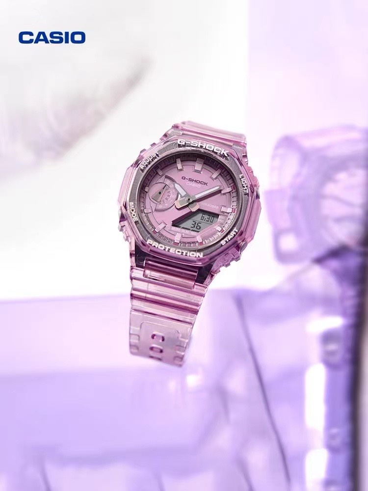 Casio G-Shock GMA-S2100SK Translucent Ice-Tough Octagon Sport Watch