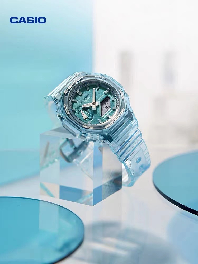 Casio G-Shock GMA-S2100SK Translucent Ice-Tough Octagon Sport Watch view 3