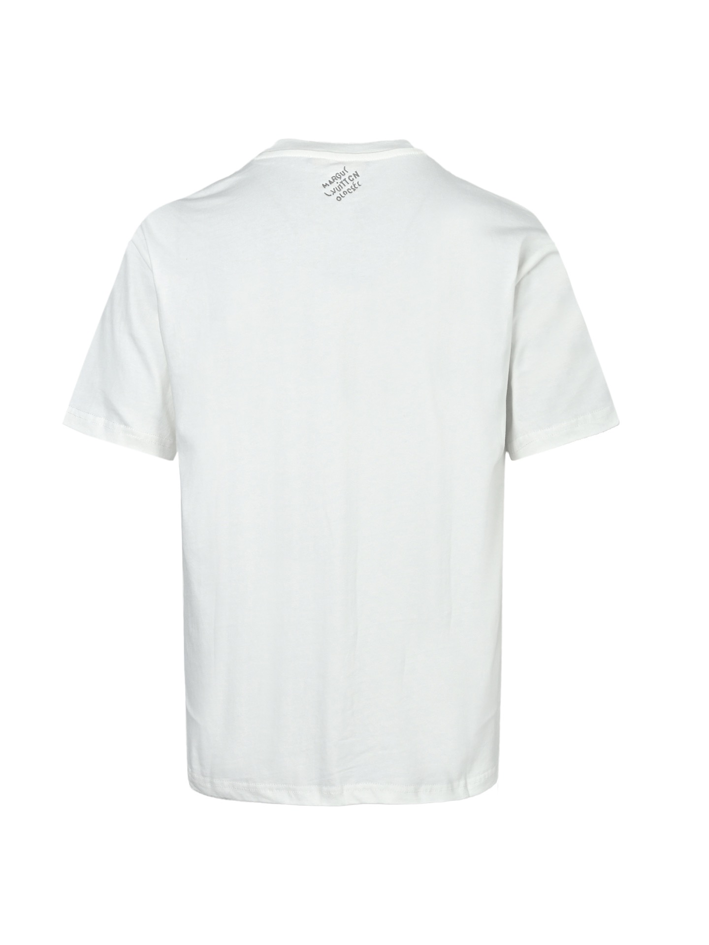 Louis Vuitton Stud and Floral Embroidery Short-Sleeve T-Shirt view 4
