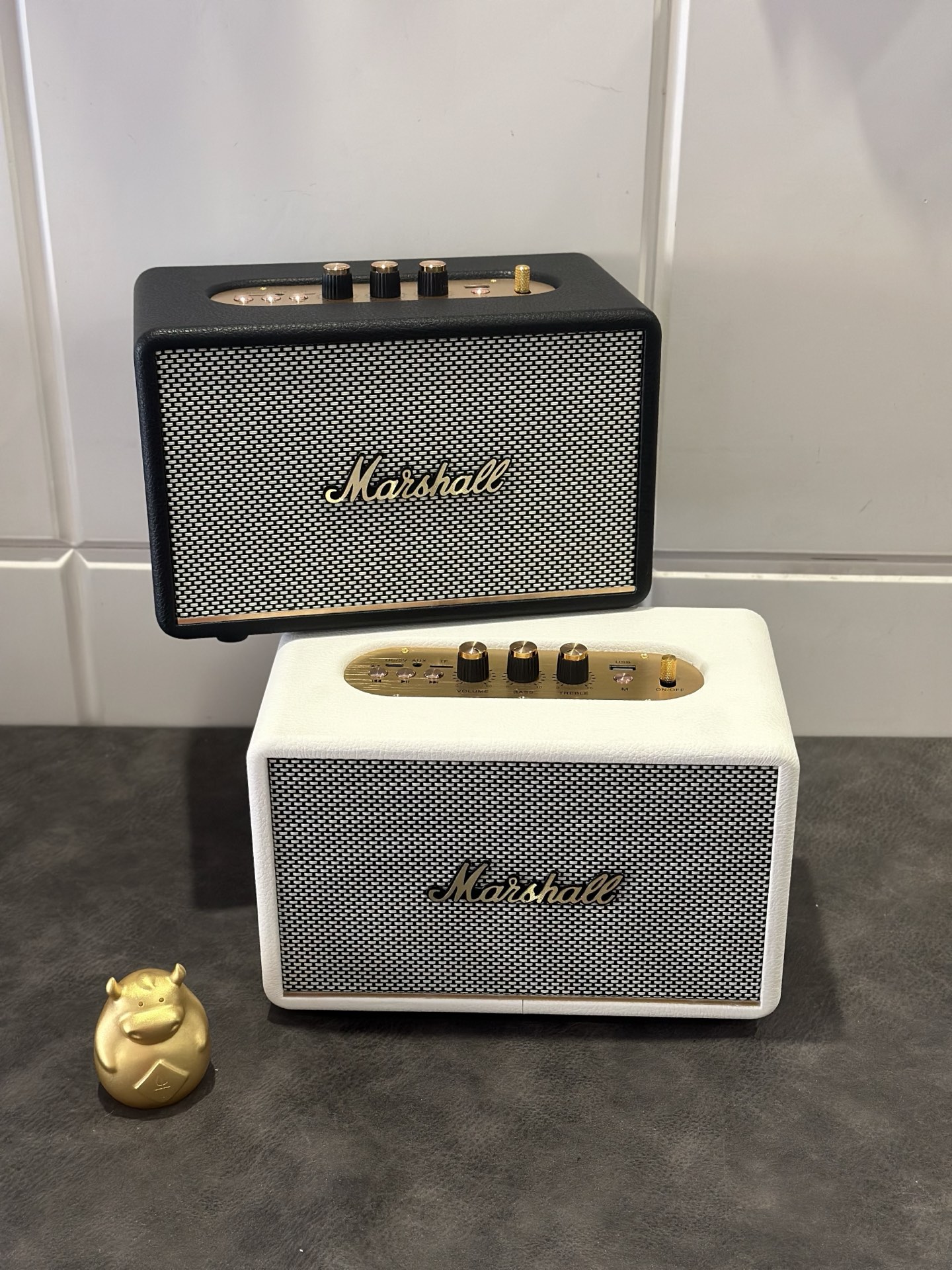 Marshall Acton III Bluetooth Bookshelf Speaker -- Black or White