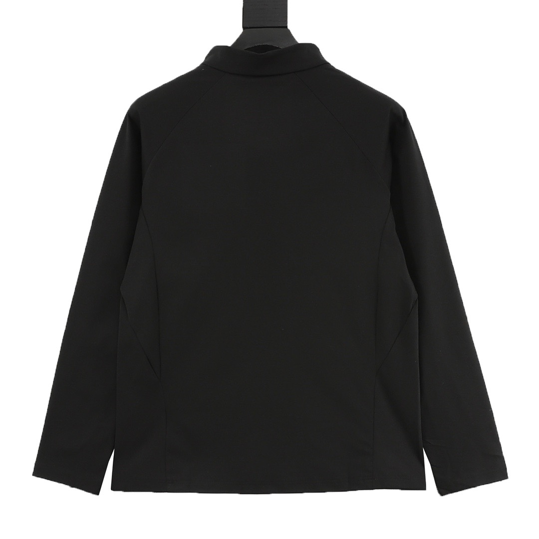 Kailas Half-Zip Stand-Collar Long-Sleeve Sweatshirt view 2