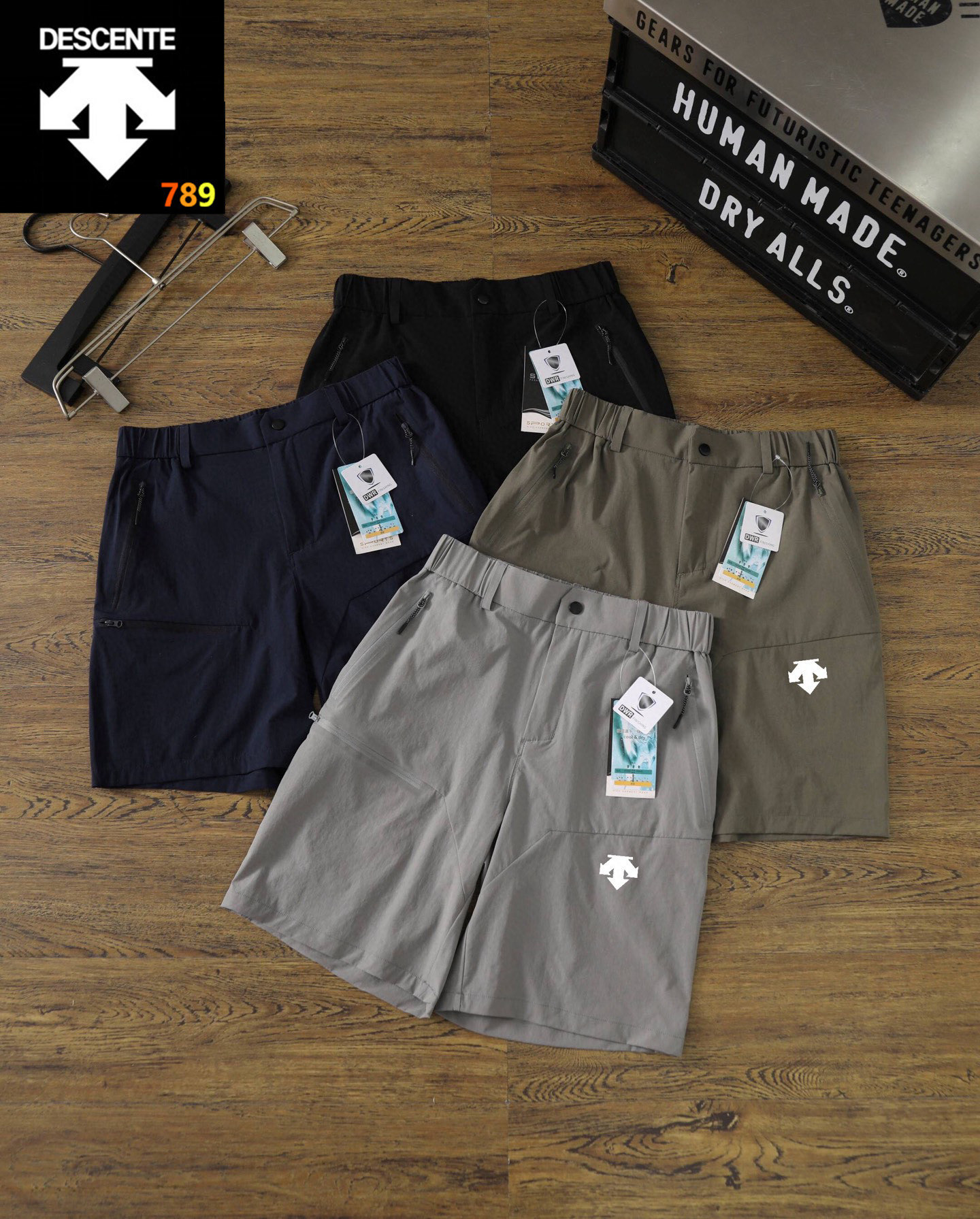 Descente 25SS TerraTex Outdoor Multi-Pocket Quick-Dry Shorts view 5