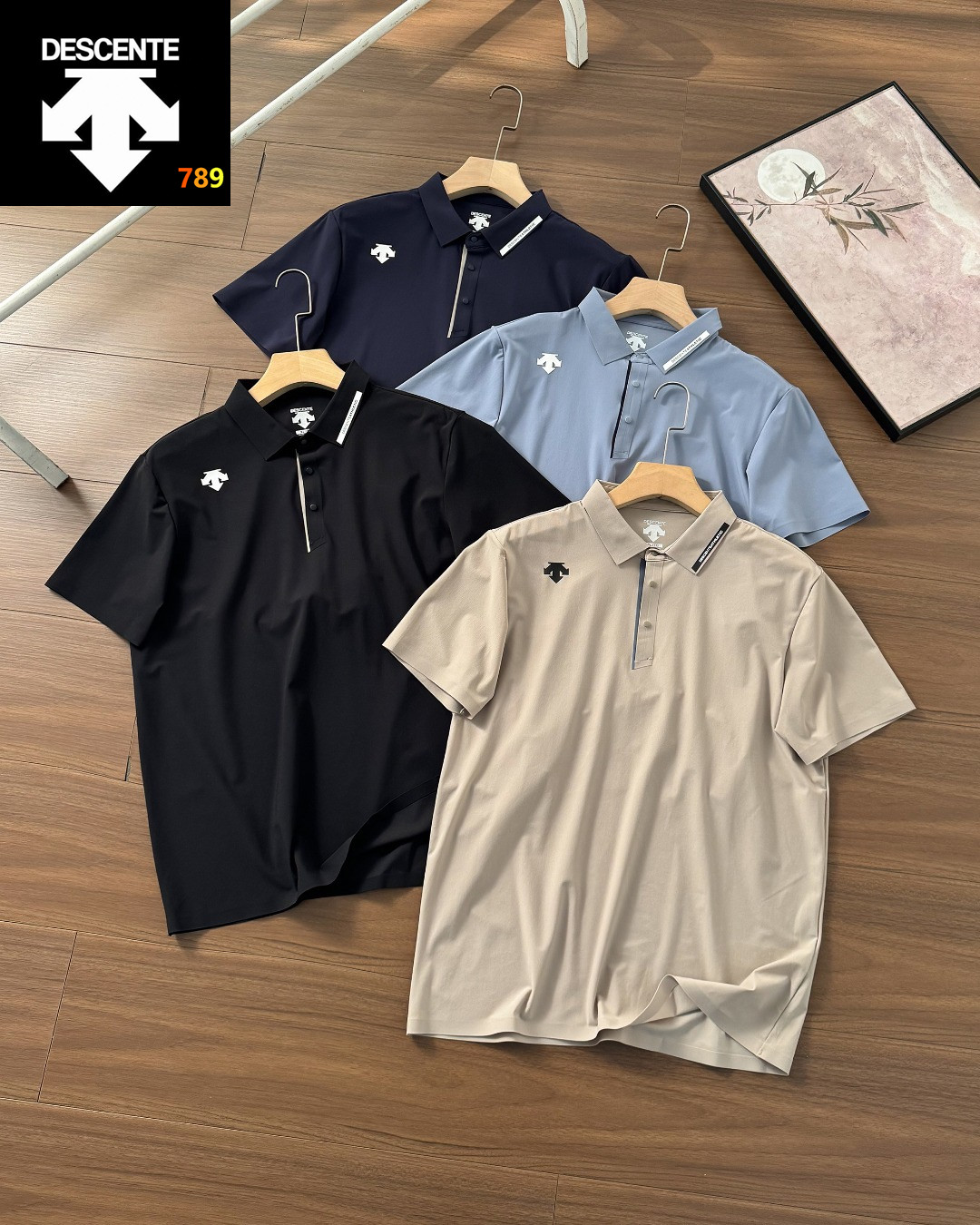 Descente 26SS Ice-Feel Quick-Dry Polo Shirt view 1