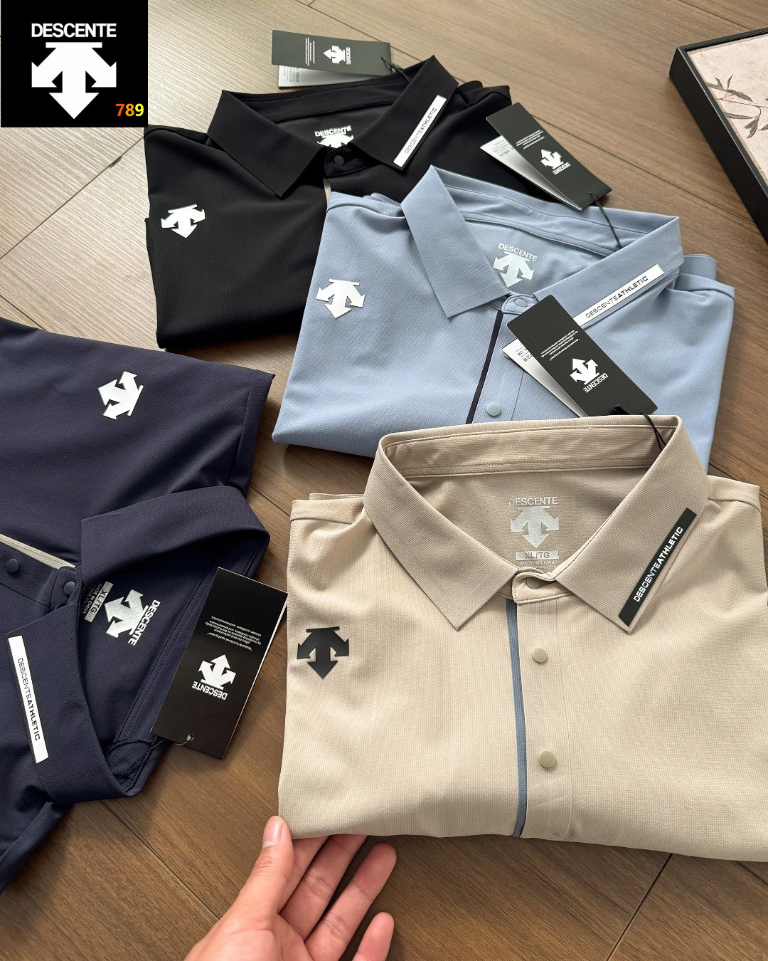 Descente 26SS Ice-Feel Quick-Dry Polo Shirt view 6