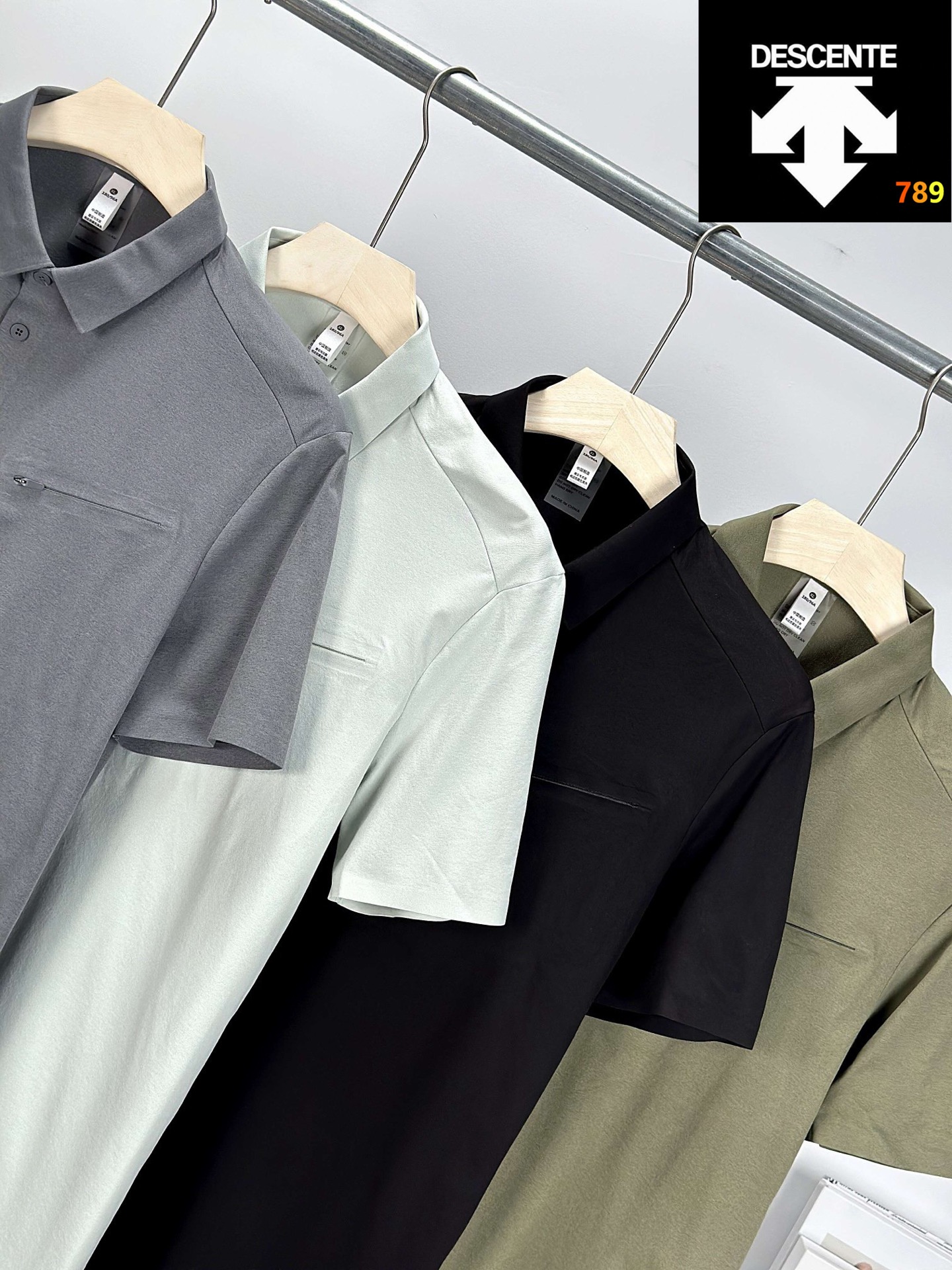 Descente Summer Heat-Seal Pocket Quick-Cool T-Shirt view 4