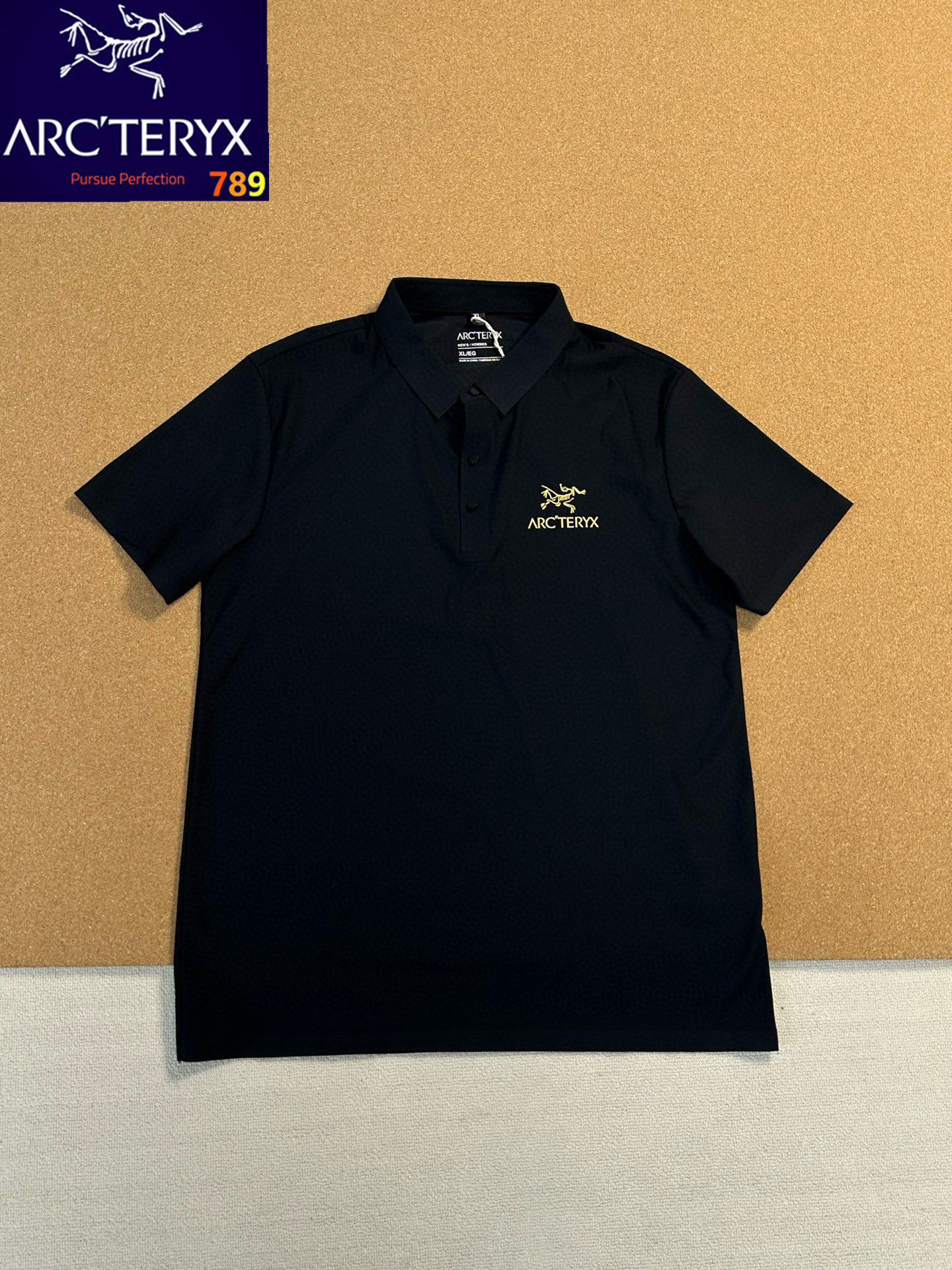 Arc'teryx Printed Logo Quick-Dry Polo Shirt (Unisex) view 2