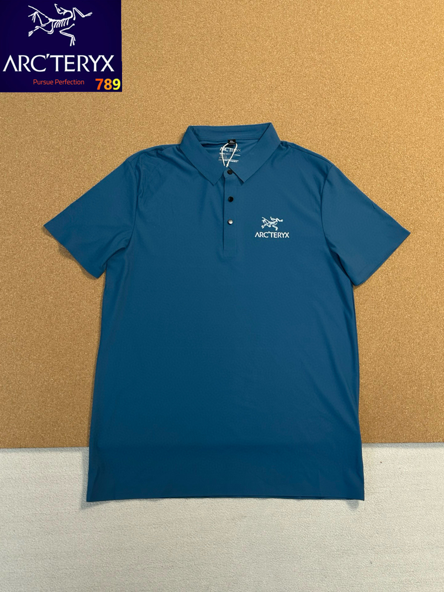 Arc'teryx Printed Logo Quick-Dry Polo Shirt (Unisex) view 3