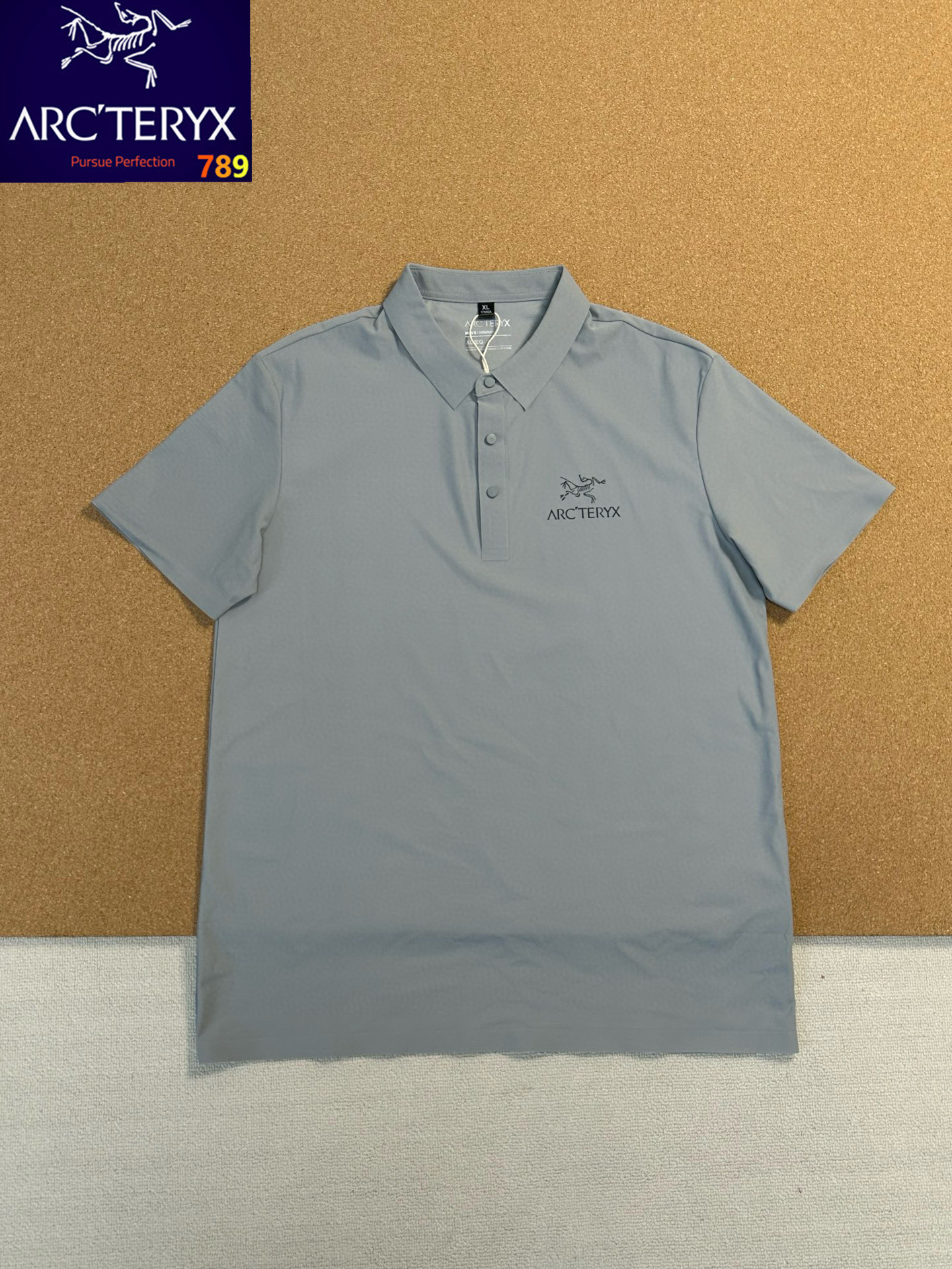 Arc'teryx Printed Logo Quick-Dry Polo Shirt (Unisex) view 5