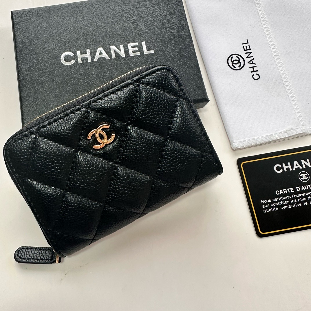 premium Leather Slim Card Holder Wallet 9 x 5 cm Black view 5