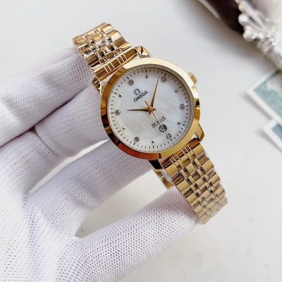 Longines Couples Quartz Watch Set 316L Steel / Calfskin Strap