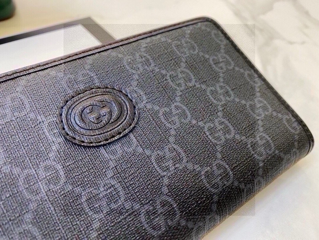 Gucci 8888 Men's Long Wallet Clutch 21 x 10 cm view 2