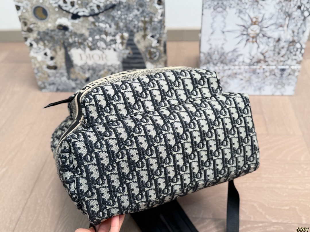 Dior Oblique Backpack view 6