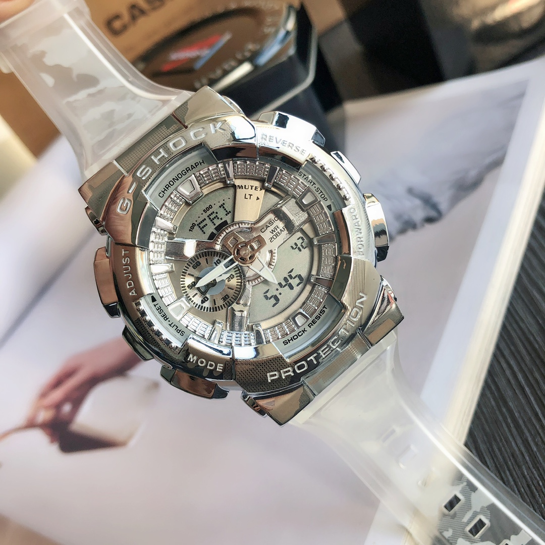Casio G-Shock GM-110 Metal-Armour Ana-Digi Watch view 3