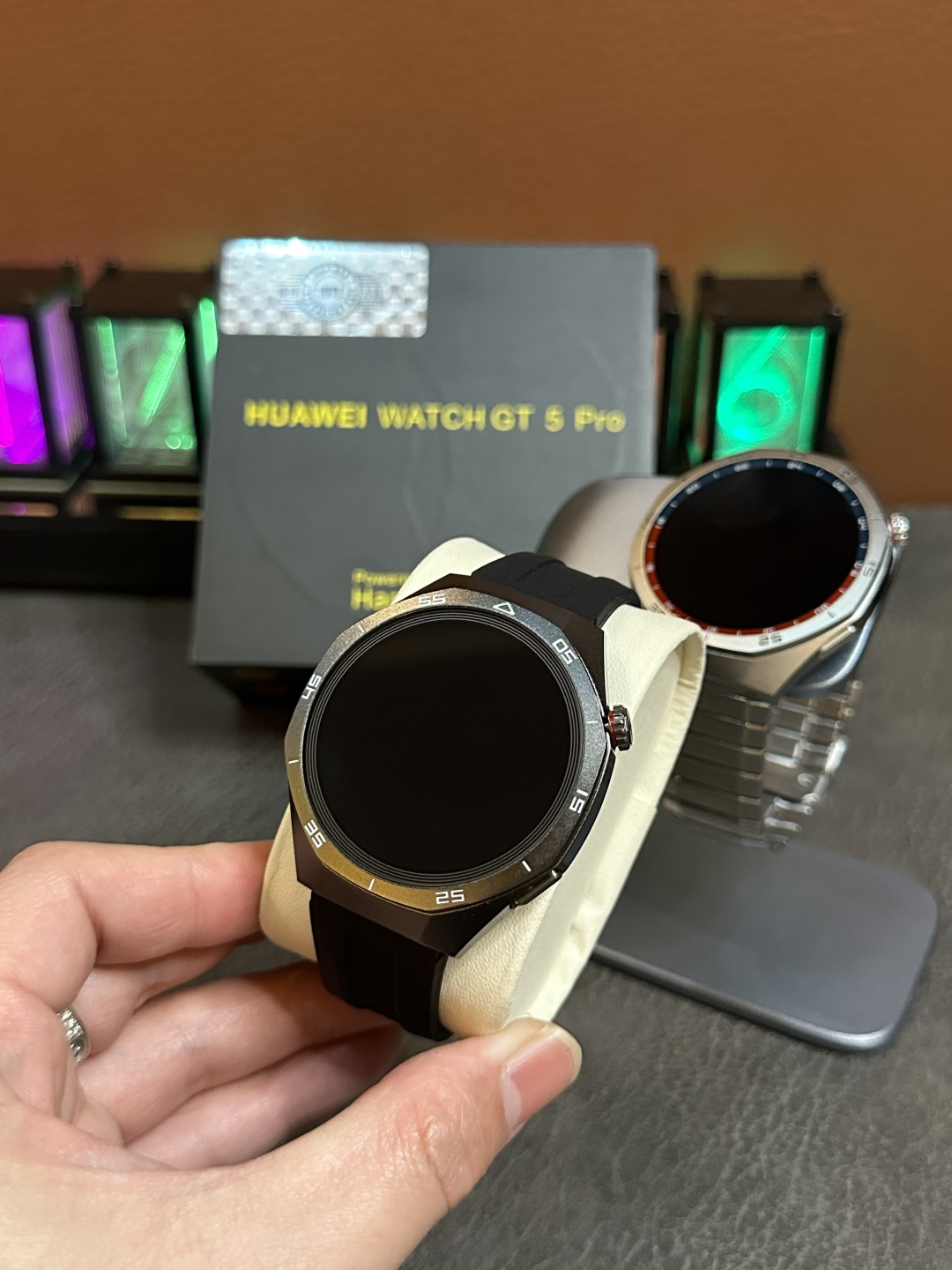 Huawei Watch GT5 Pro Smartwatch Grade-A Replica with Original Packaging view