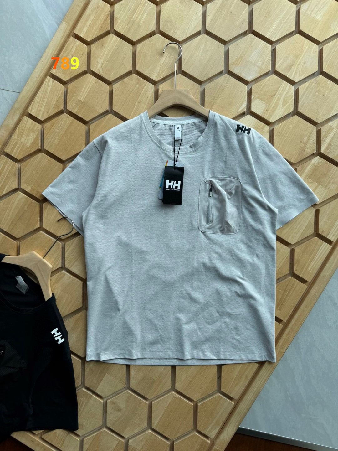 Helly Hansen Mesh-Back Laser-Perforated Quick-Dry T-Shirt view 2
