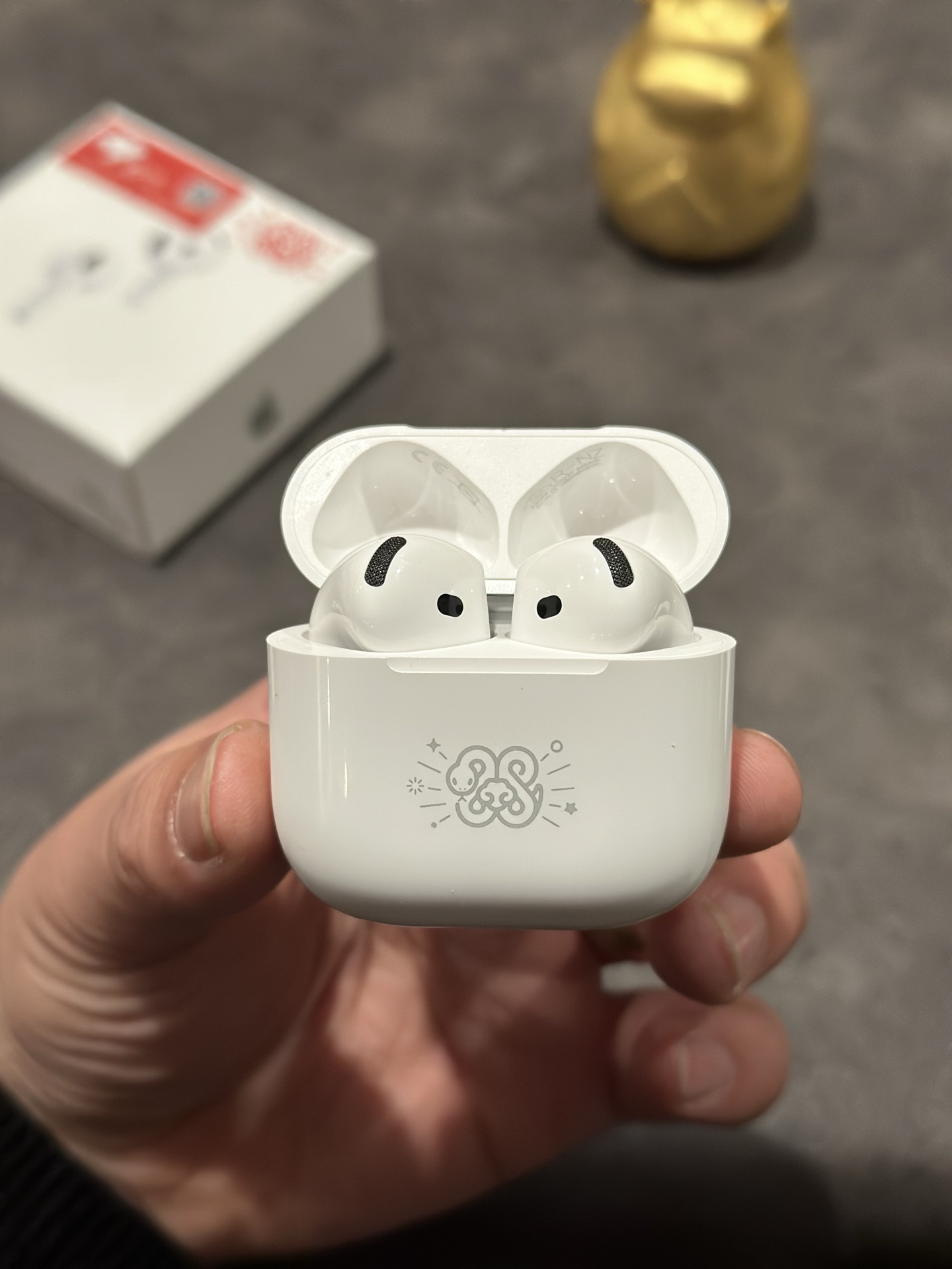 Apple AirPods 4 ANC Year of the Snake Commemorative Edition Earphones view 6