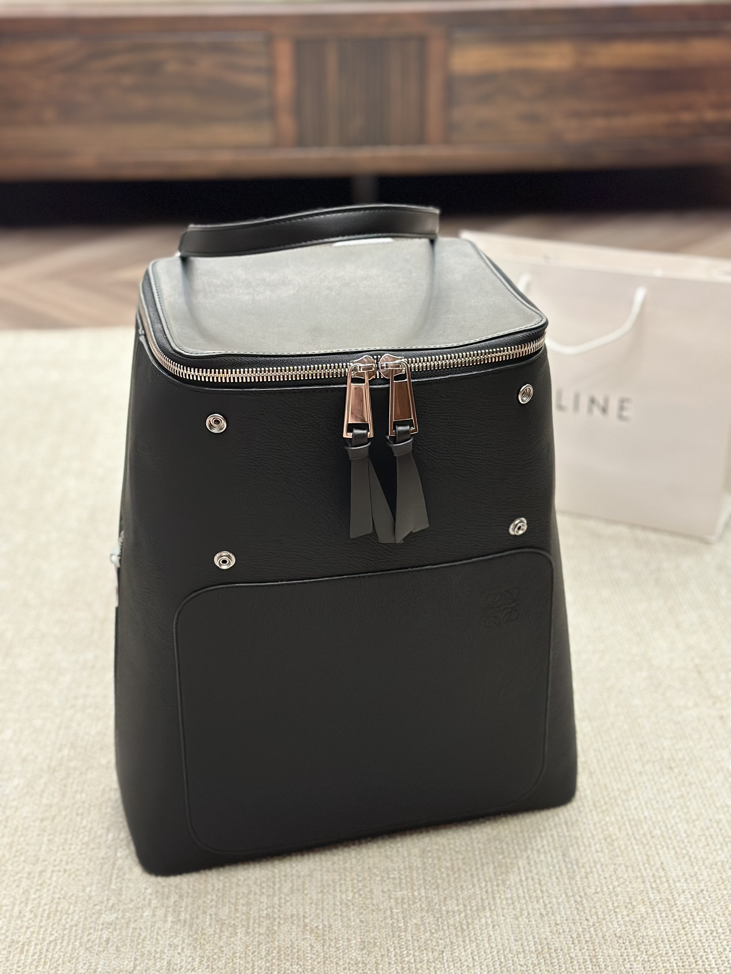Loewe Goya Small Backpack view 3
