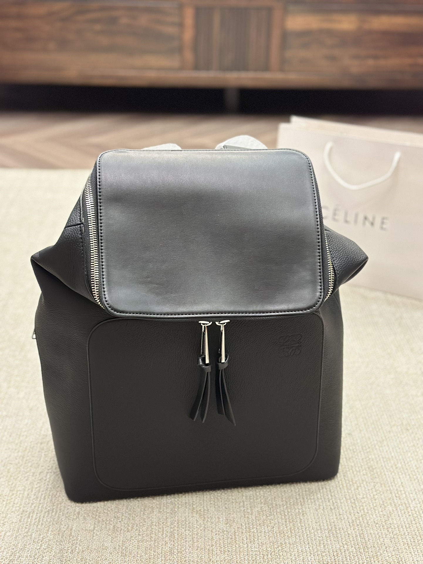 Loewe Goya Small Backpack view 6
