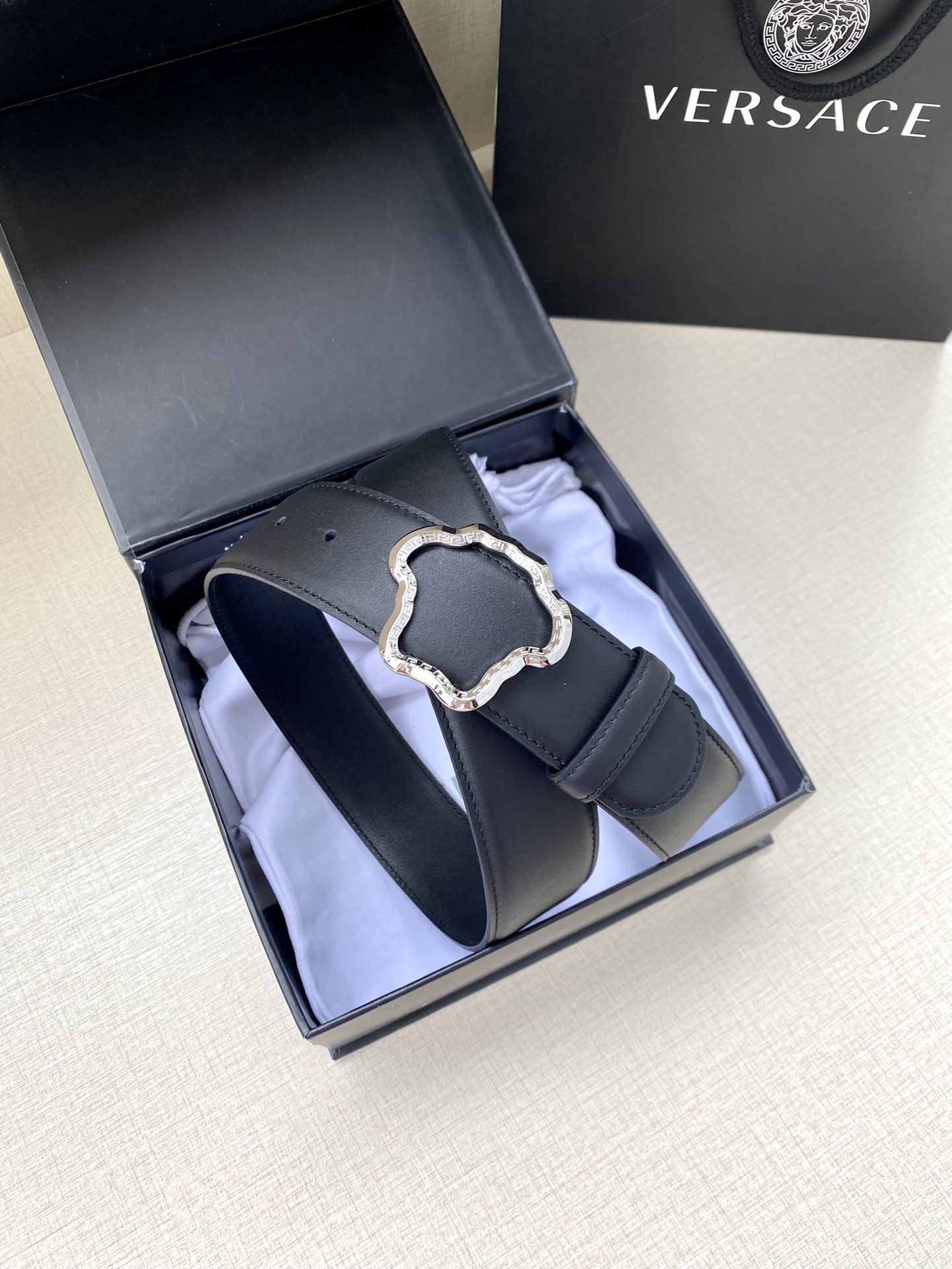Versace Palazzo Medusa Belt 4.0cm view 2