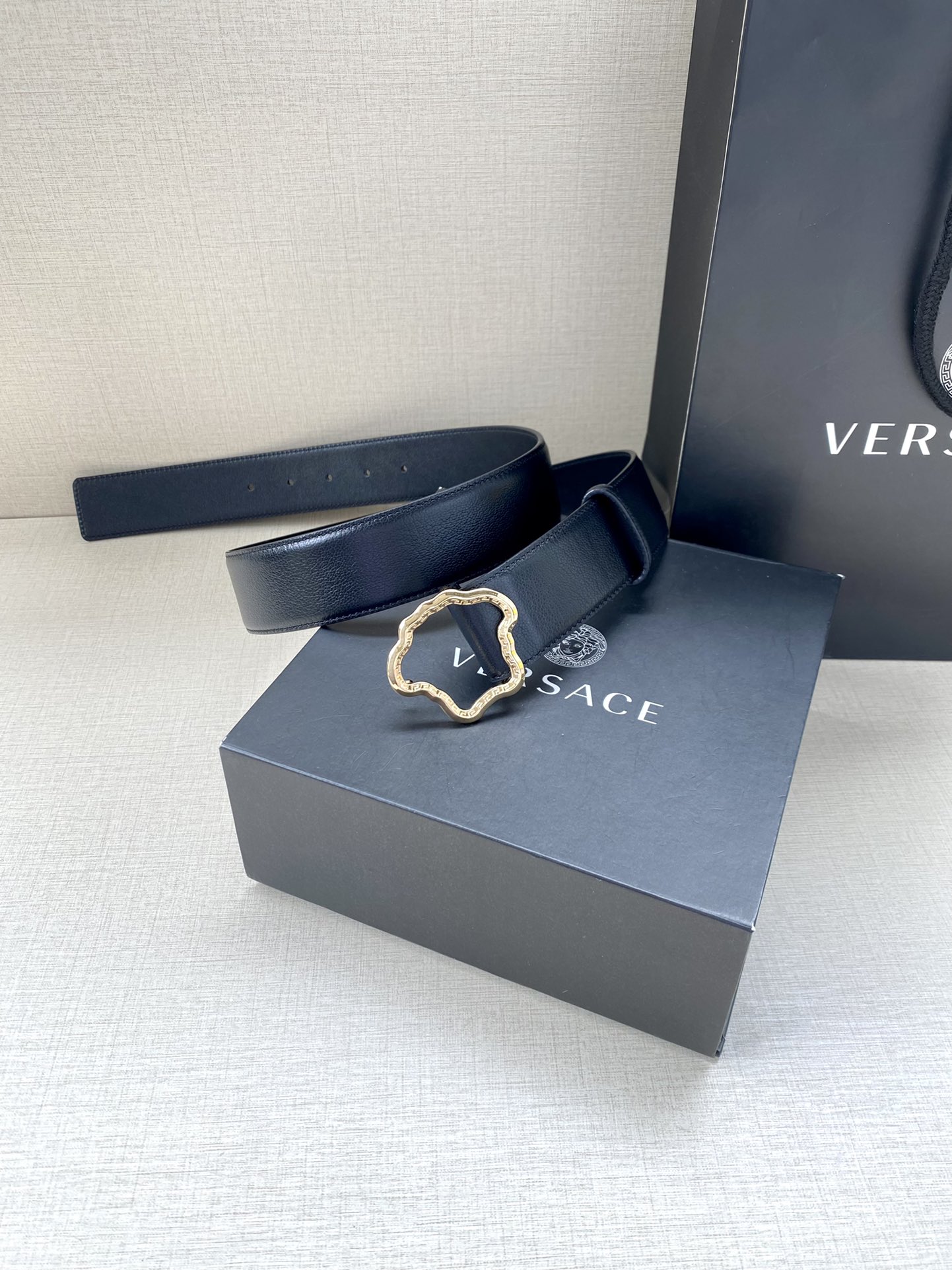 Versace Palazzo Medusa Belt 4.0cm view 3