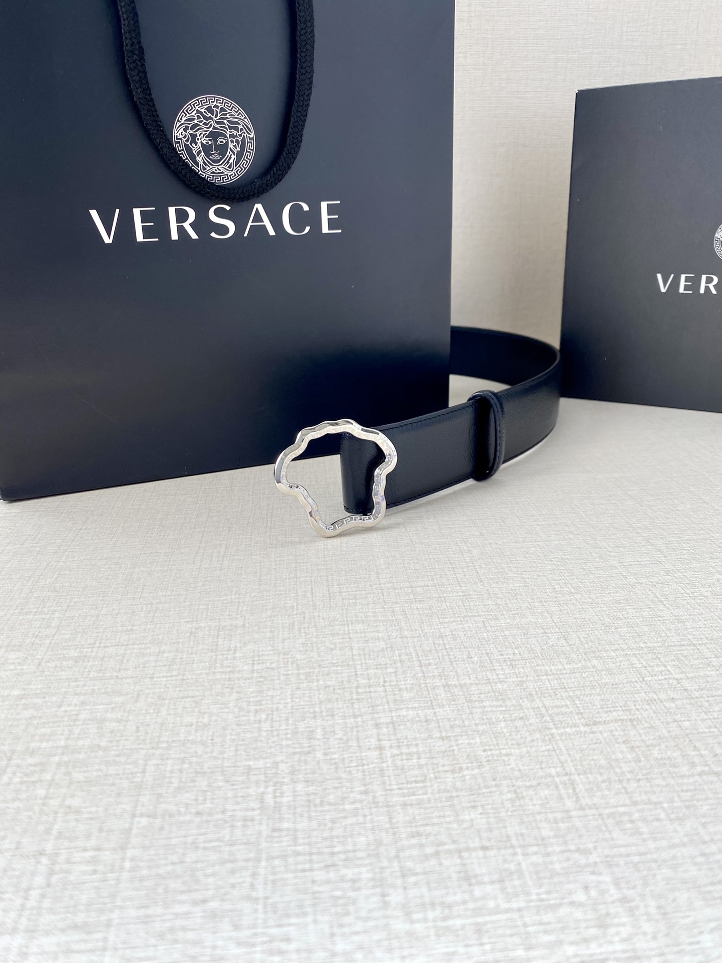 Versace Palazzo Medusa Belt 4.0cm view 6
