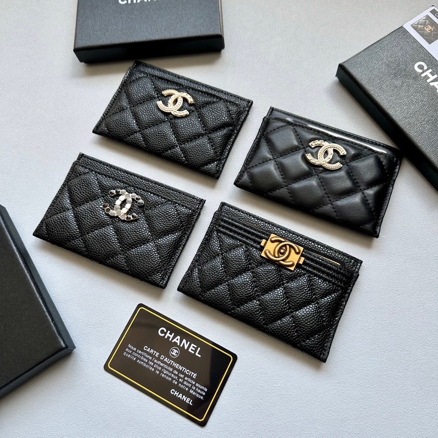Branded Leather Card Holder Wallet view 2