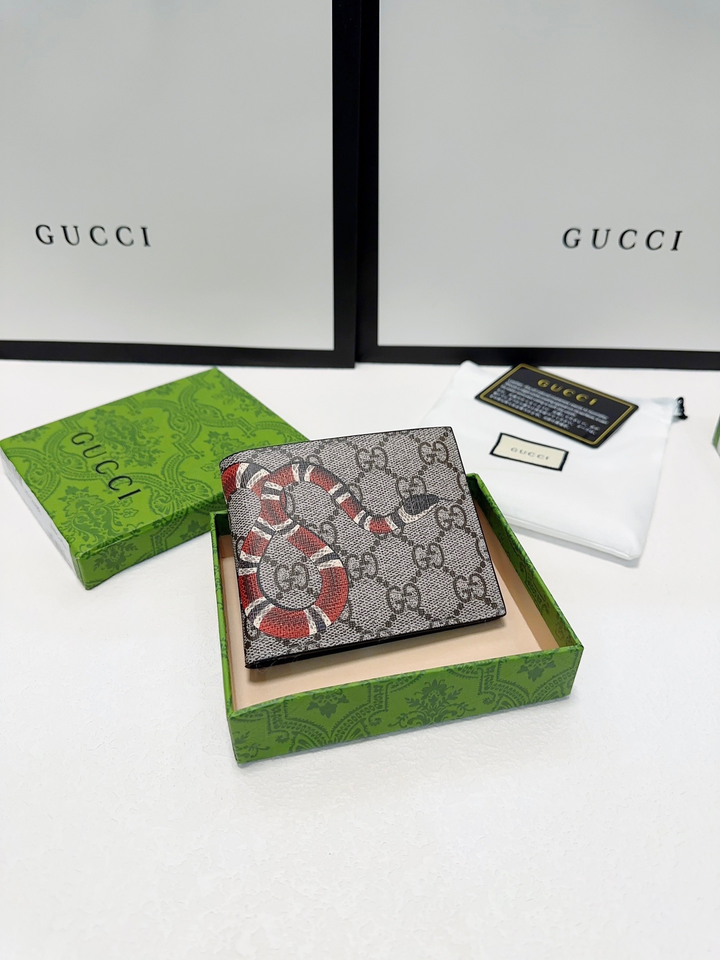 Gucci GG Screen-Print Bifold Wallet view 2