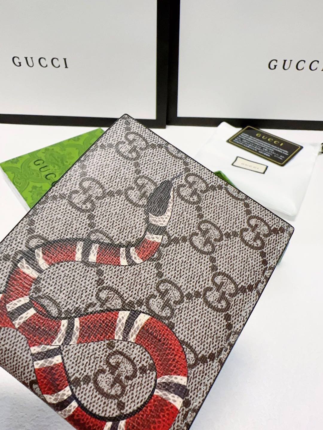 Gucci GG Screen-Print Bifold Wallet view 5