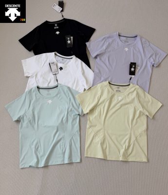 Descente Women's Ice-Silk Cool-Touch Quick-Dry Sport T-Shirt