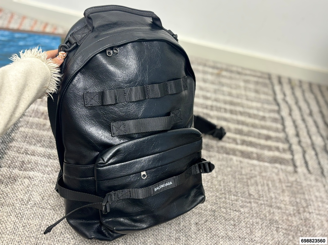 Balenciaga Denim Backpack