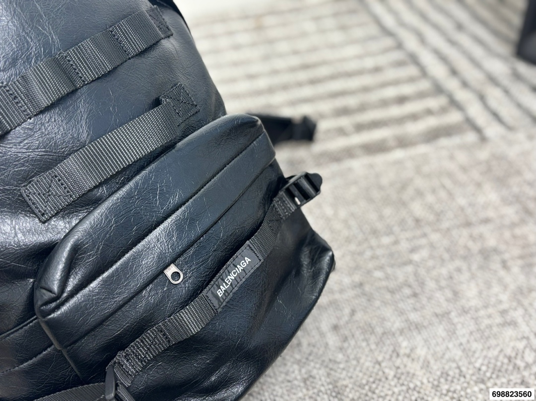 Balenciaga Denim Backpack view 2