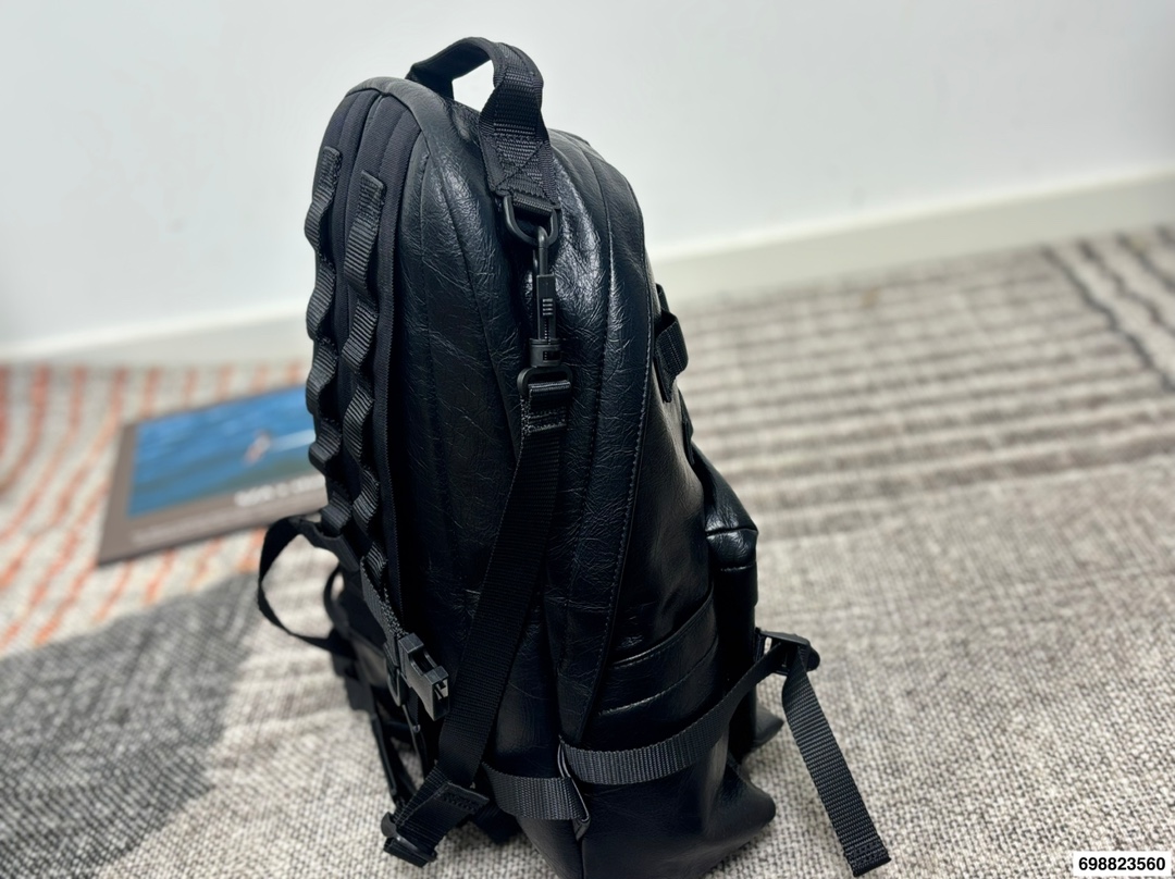 Balenciaga Denim Backpack view 4