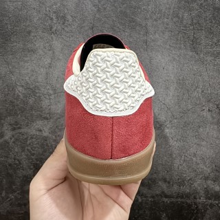 Adidas Gazelle Indoor Trainers 'White / Red' view 4