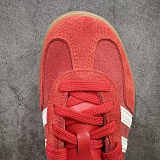 Adidas Gazelle Indoor Trainers 'White / Red' view 5