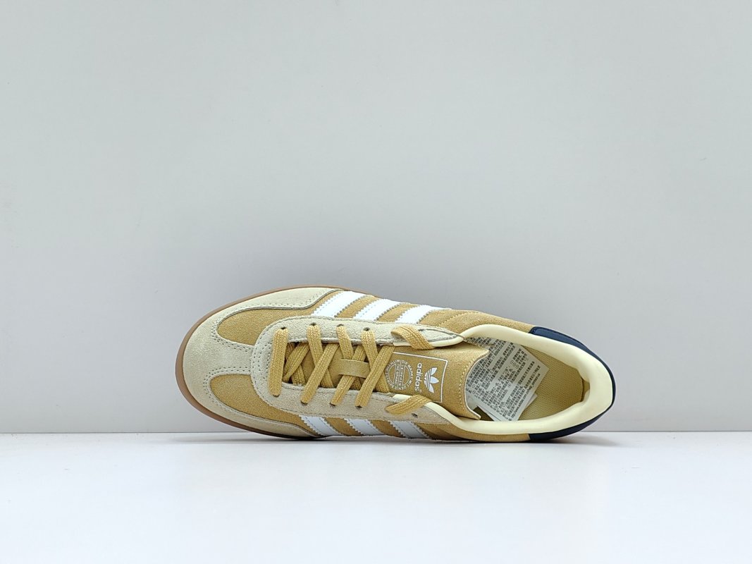 Adidas Gazelle Indoor 'Sulfur / Navy / White' view
