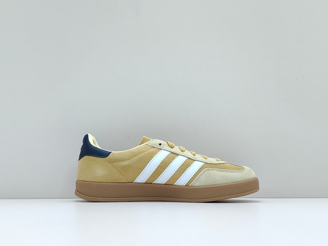 Adidas Gazelle Indoor 'Sulfur / Navy / White' view