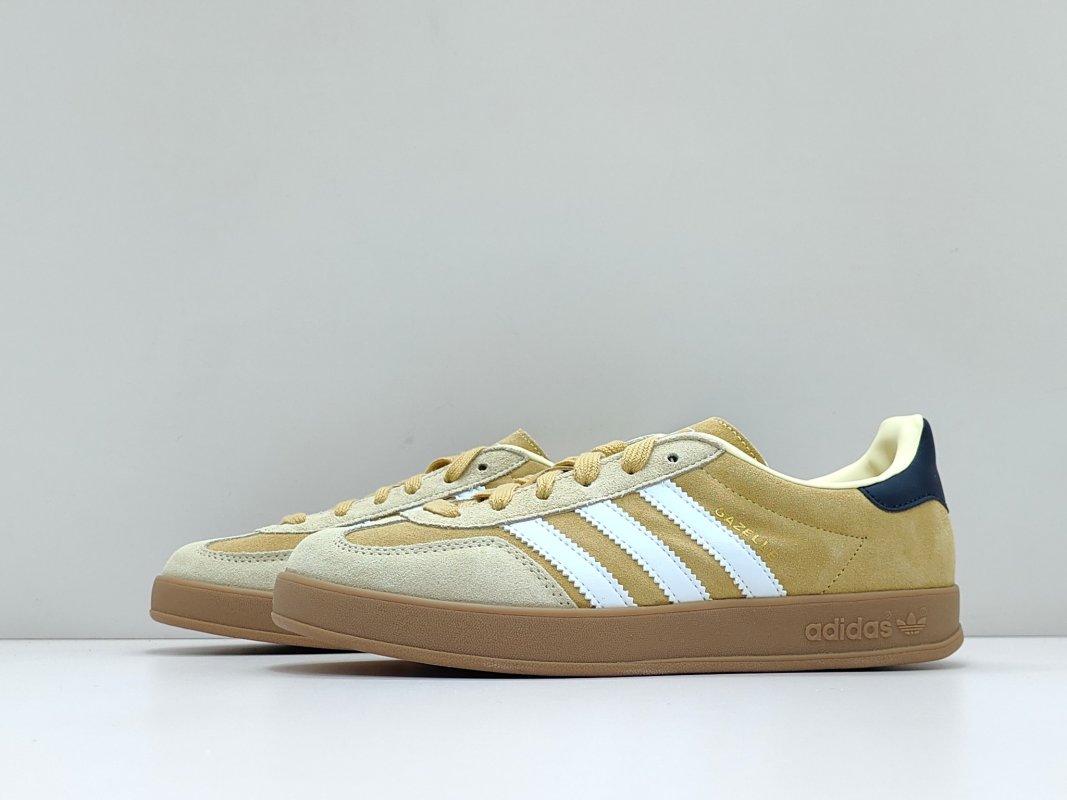 Adidas Gazelle Indoor 'Sulfur / Navy / White' view
