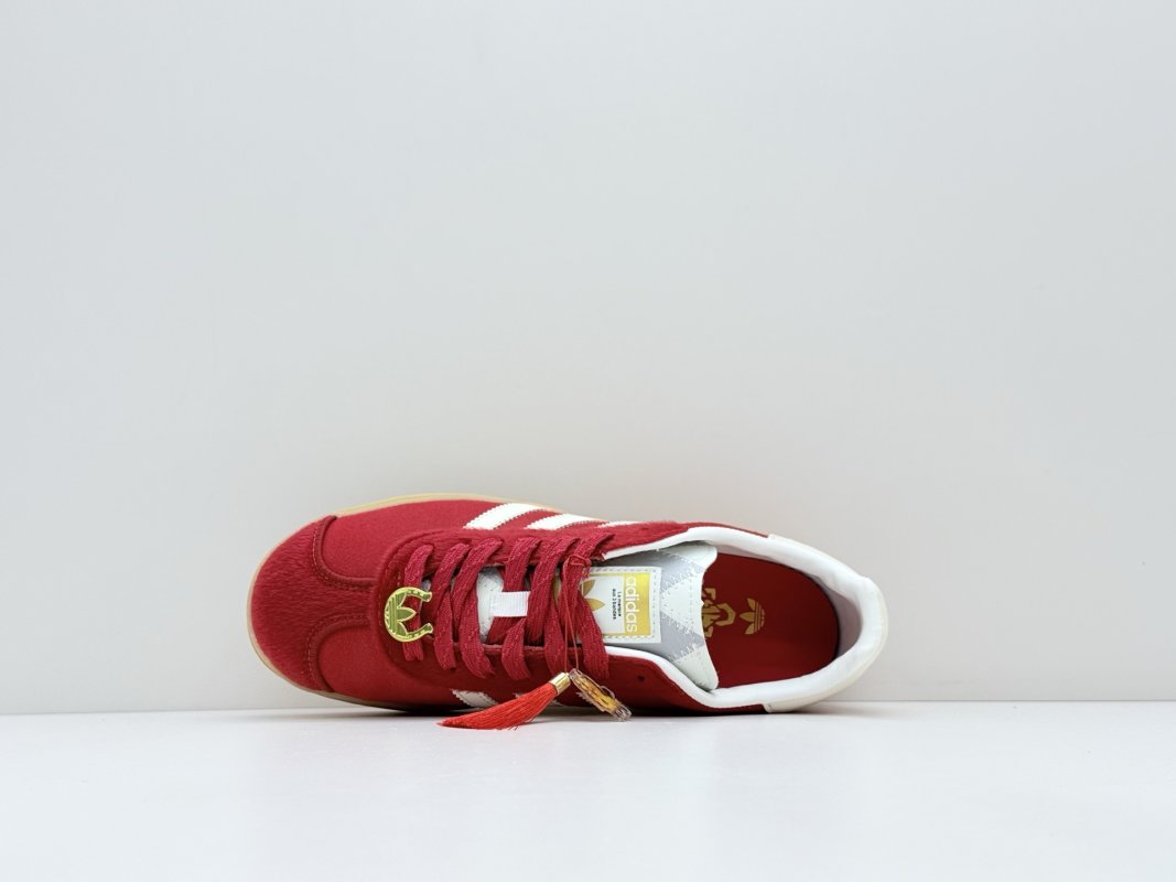 Adidas Gazelle Bold CNY 'Red' view