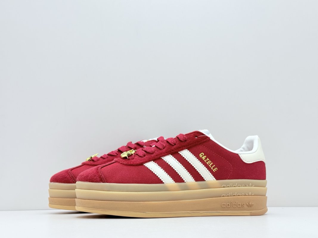 Adidas Gazelle Bold CNY 'Red' view