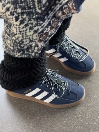 CLOT X Adidas Originals Gazelle 'Halo Ivory' view 14