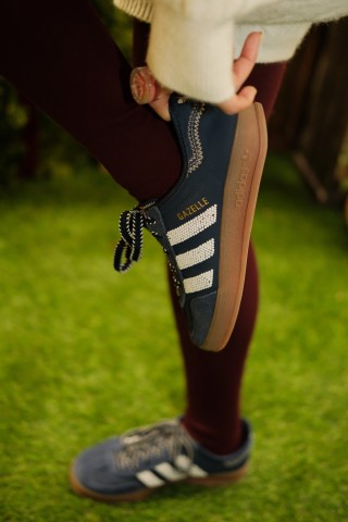 CLOT X Adidas Originals Gazelle 'Halo Ivory' view 15