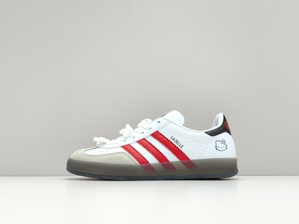 Adidas Gazelle Indoor Hello Kitty 'Black / White / Red' view 1