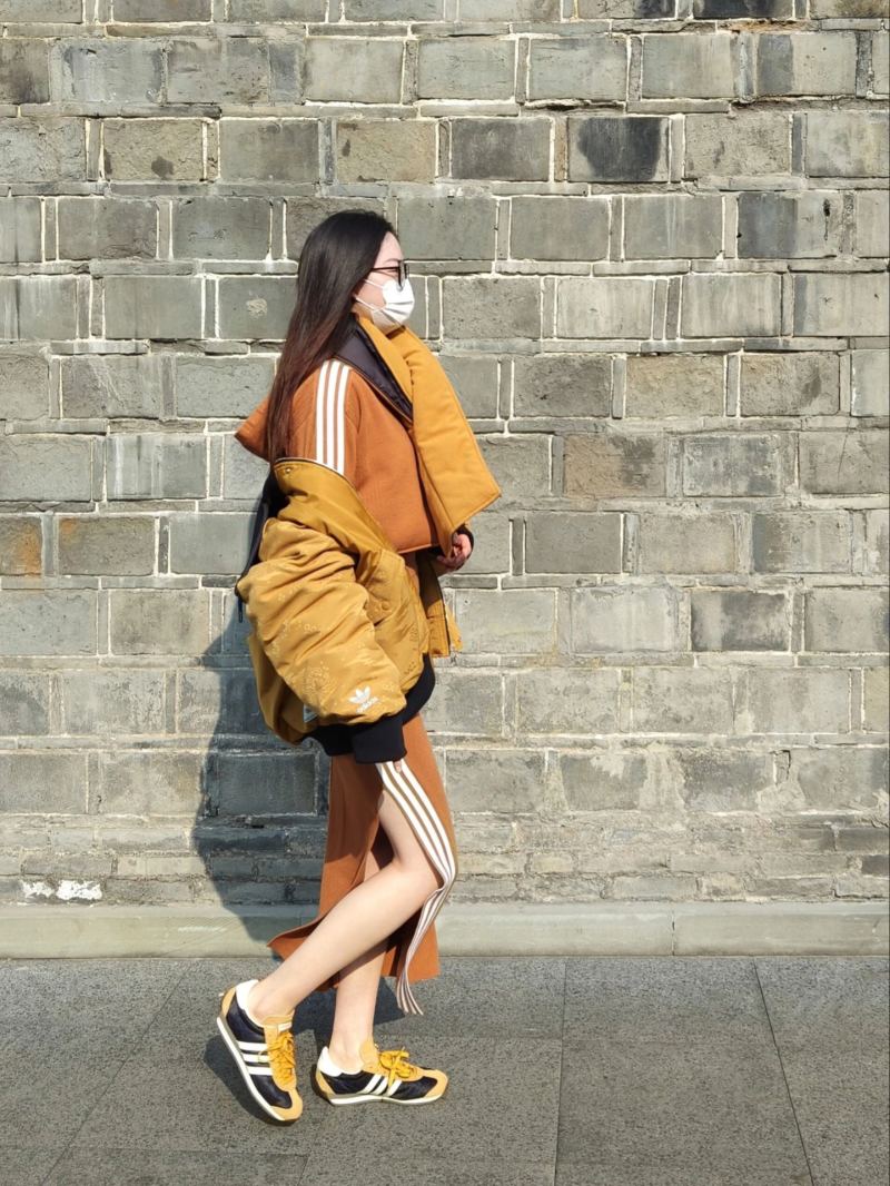 Adidas Feifei Ruan X Adidas Originals OG 'Brown / Blue' view