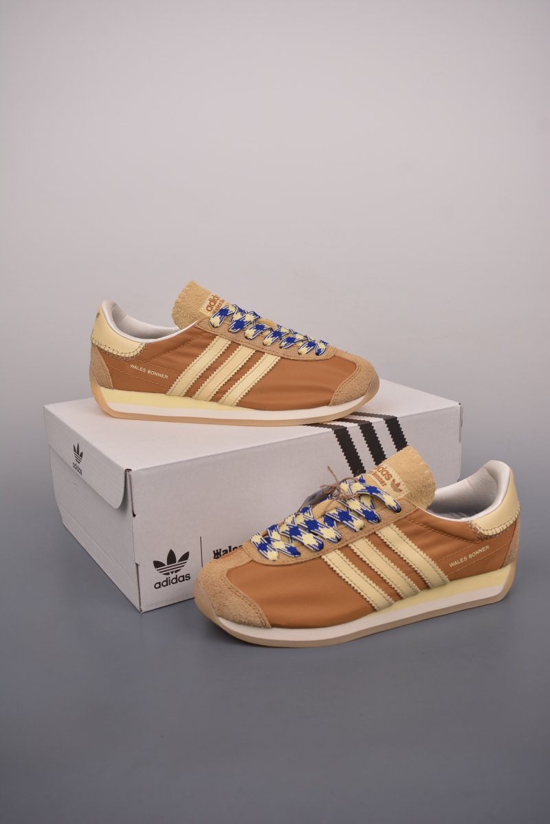 Wales Bonner X Adidas Originals Country 'Brown' view