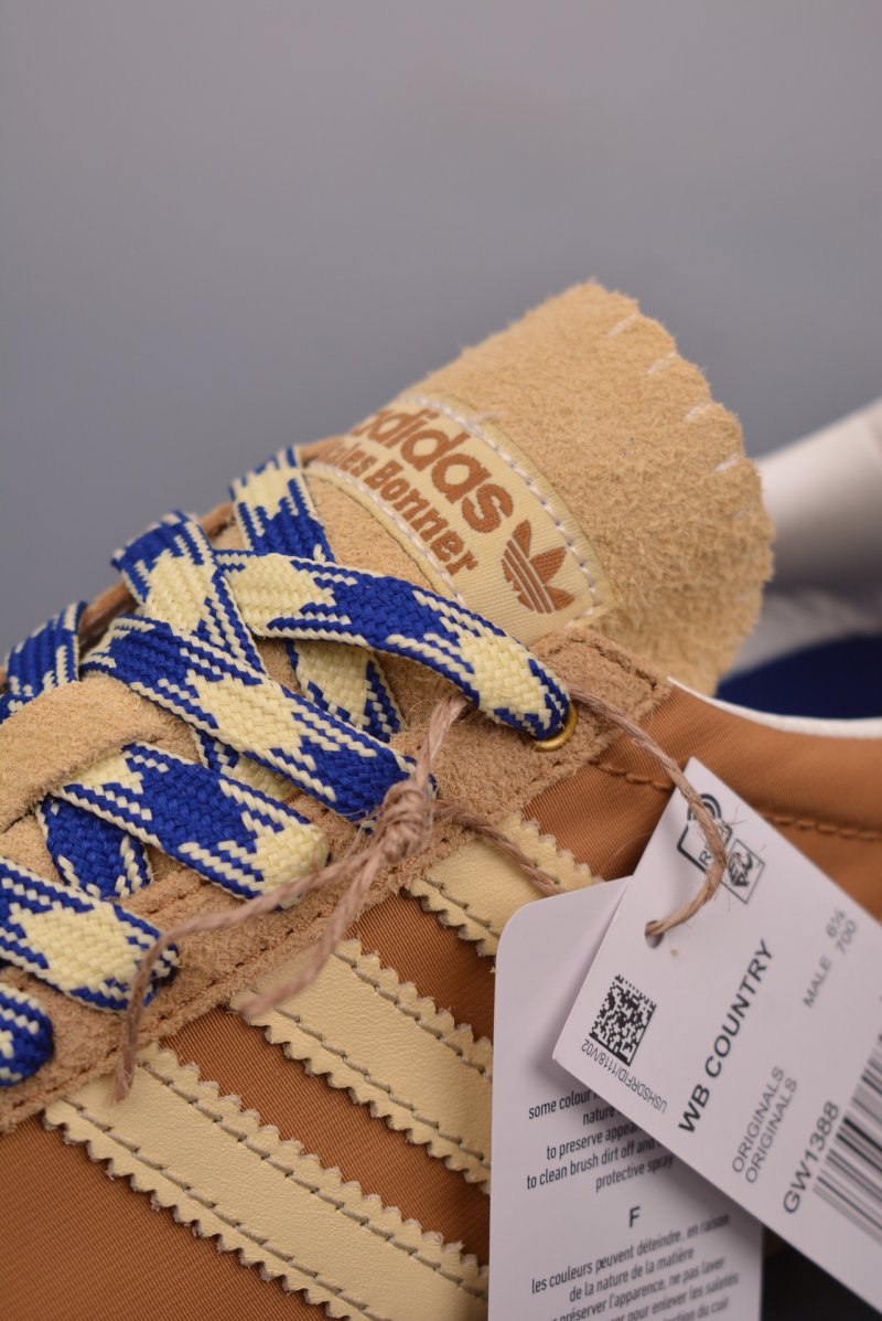 Wales Bonner X Adidas Originals Country 'Brown' view